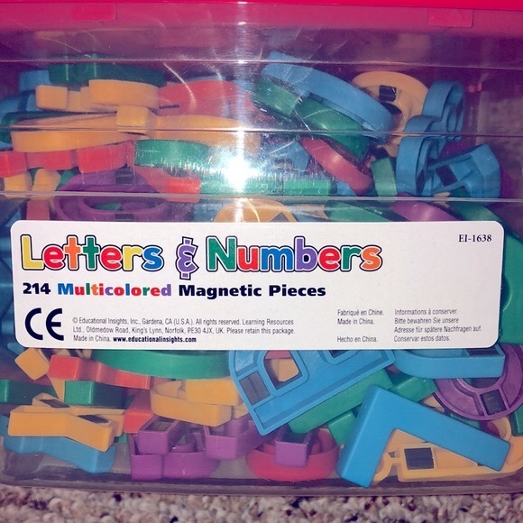 Educational Insights Alpha Magnets & Math Magnets - Picture 5 of 7